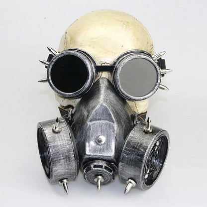 Mixed Metallic Piton Respirator & Goggles Set