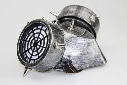 Mixed Metallic Piton Respirator & Goggles Set