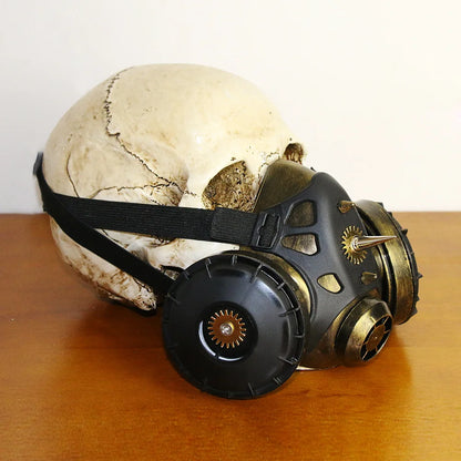 Mixed Metallic Piton Respirator & Goggles Set