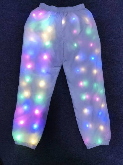 LED Lighting Coat Luminous Costume Creative Waterproof Clothes Dancing LED Lights Coat Christmas Party Clothes