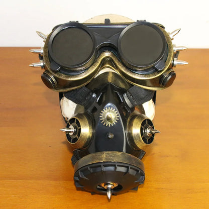 Mixed Metallic Piton Respirator & Goggles Set