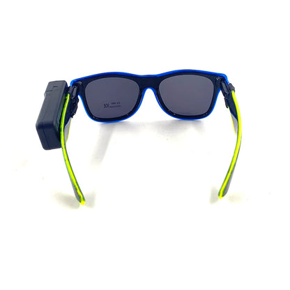 Wireless LED Glasses Party Light up Glasses Neon Party Flashing Glasses EL Wire Glowing Glow Sunglasses Bright Light Supplies