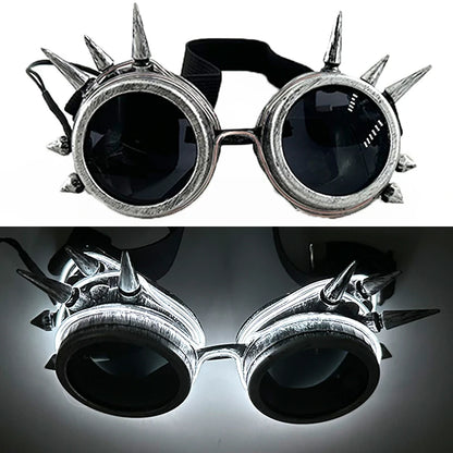 Round Rivet Glasses