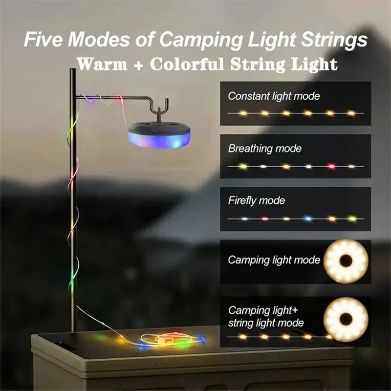 Retractable String Lights