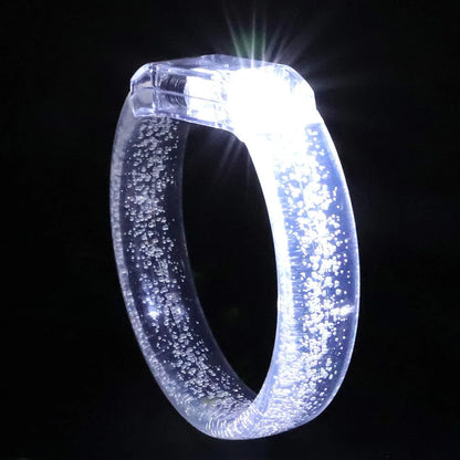 Bulk White LED Bracelets