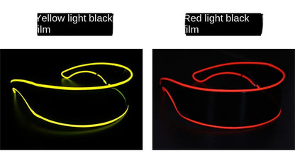 Neon Party Flashing Glasses Led Glasses Annual Atmosphere Supplies Luminous Glasses Seven Colors Available Party Glasses