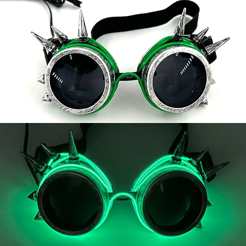 Round Rivet Glasses