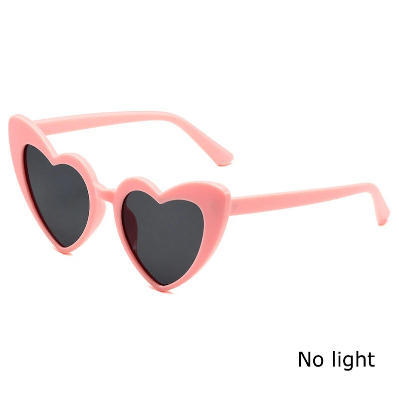 Glow Heart Shaded Glasses