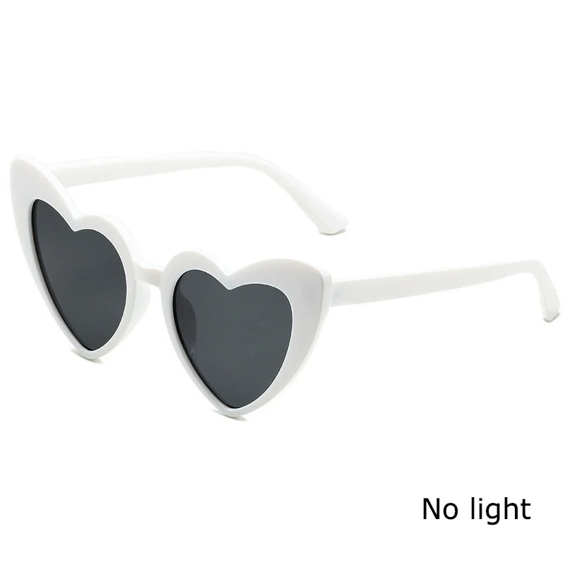 Glow Heart Shaded Glasses